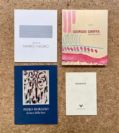 ARTE ITALIANA DEL DOPOGUERRA - Lotto unico di 4 cataloghi