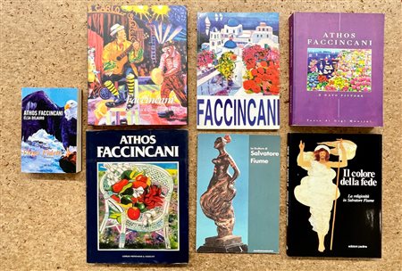 ATHOS FACCINCANI E SALVATORE FIUME - Lotto unico di 7 cataloghi