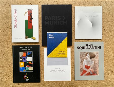 ARTE DEL DOPOGUERRA - Lotto unico di 7 cataloghi