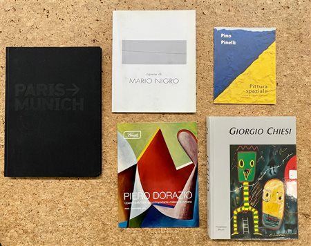 ARTE DEL DOPOGUERRA - Lotto unico di 5 cataloghi