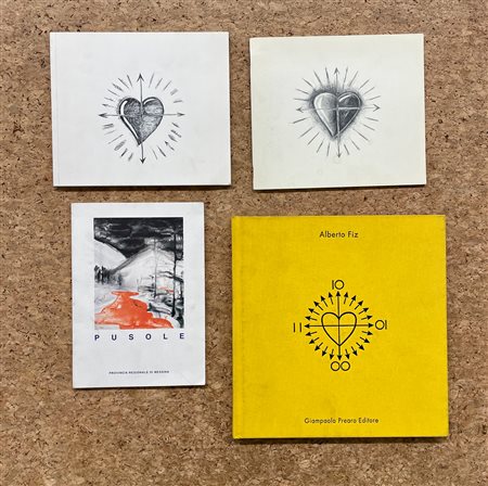 PIERLUIGI PUSOLE - Lotto unico di 4 cataloghi