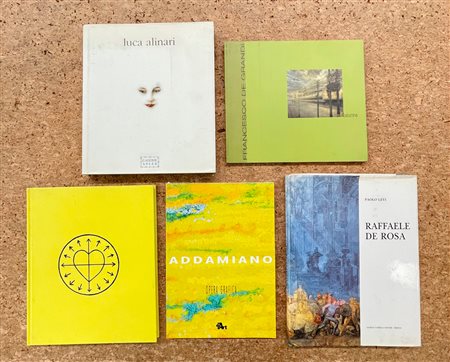 ARTE ITALIANA DEL DOPOGUERRA - Lotto unico di 5 cataloghi