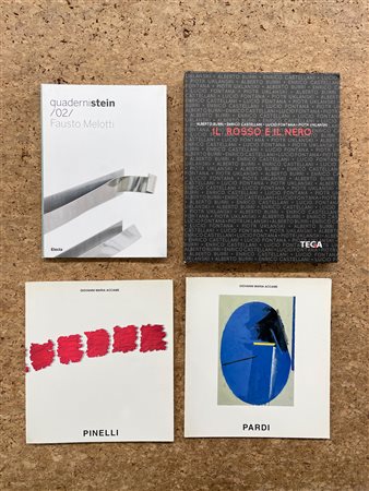 ARTE ITALIANA DEL DOPOGUERRA - Lotto unico di 4 cataloghi