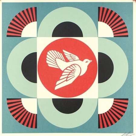 FAIREY SHEPARD Charleston (South Carolina) 1970 Geometrical Dove - Blue 2021...