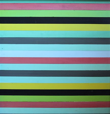 STEFANN JOHNNY New York (EE) 1955 Movement wood Tecnica mista 60,00x60,00...