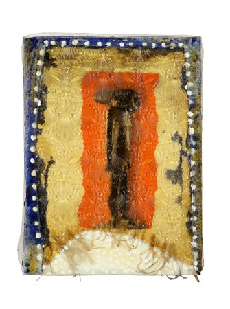 CLAUDIO COSTA (1942-1995) Dalla serie "Totem e Tabu'" 1980 tecnica mista su...