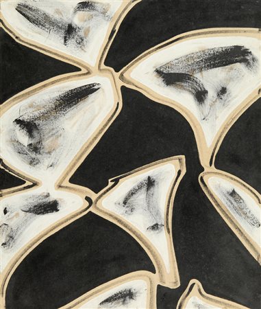 GIOVANNI ASDRUBALI (1955-) Senza Titolo 1988 acrilico su tela cm 61x51...