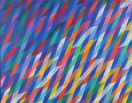 PIERO DORAZIO (1927-2005) Pelle d' Apollo 1988 olio su tela cm 95x120 firmato...