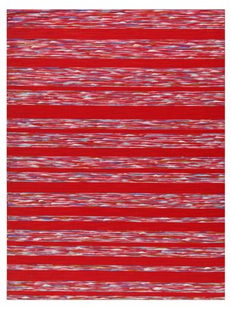 PIERO DORAZIO (1927-2005) Passa-tempo 1981 olio su tela cm 80x60 firmato...