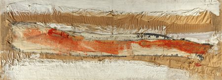 GASTONE NOVELLI (1925-1968) Omaggio all'indecenza 1959 tecnica mista su tela...