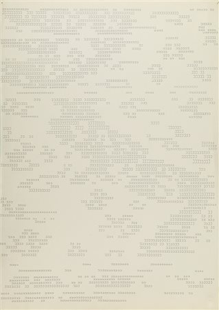 DADAMAINO (EDOARDA MAINO) (1935-2004) Lettera n°9, Autoutopia luglio 1980...