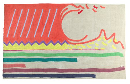 GIORGIO GRIFFA (1936-) Senza Titolo 1989 acrilico su tela cm 87x142,5 firmato...