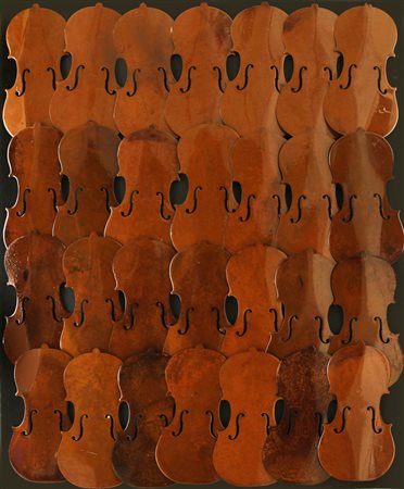 FERNANDEZ ARMAN (1928-2005) Senza titolo 2005 accumulazione di violini cm...