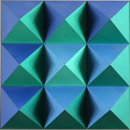 GLATTFELDER HANS J. (-) PG 9 plastica colorata cm 30x30 timbro a caldo...