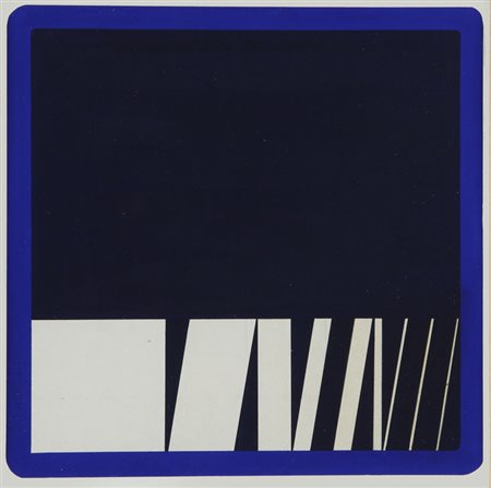 DE MARCO HUGO (1932-1995) Serie strutture-tensioni progressive 1970 Parigi cm...