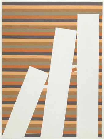 JONQUERAS EDOARDO (1918-2000) Collage 4 1976 cm 65x50 firmato, datato e...