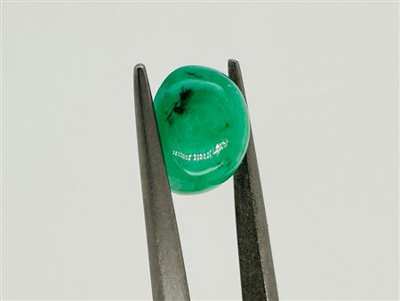 SMERALDO 2,55 CT TAGLIO OVALE - CERTIFICATO AIG - P30101-10