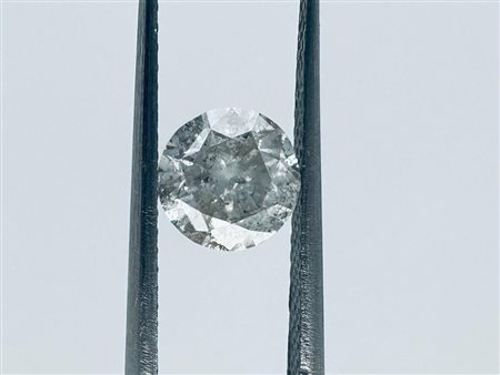 DIAMANTE 0,96 CT COLORE H - I2 - TAGLIO BRILLANTE - CERTIFICATO ID - C30301-17