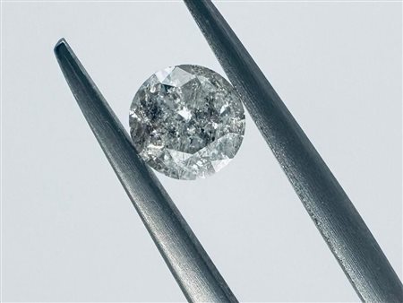 DIAMANTE 0,53 CT COLORE G - I3 - TAGLIO BRILLANTE - CERTIFICATO ID - C30215-12