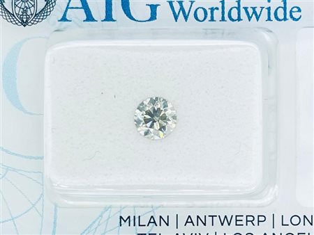DIAMANTE 0,45 CT COLORE GIALLO CHIARO PUREZZA VS2 - TAGLIO BRILLANTE -...