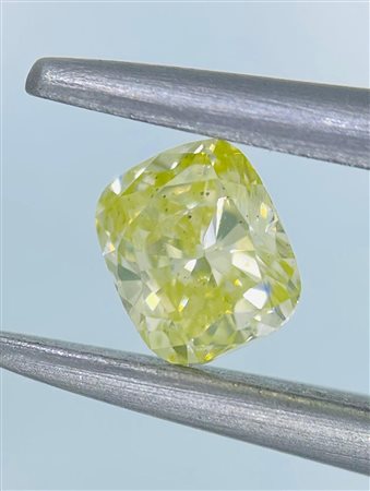 DIAMANTE 0.29 CT COLORE FANCY GIALLO INTENSO PUREZZA SI2 - UD10701-5I - U