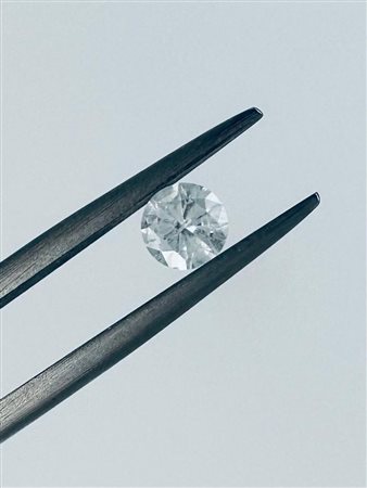 DIAMANTE 0,5 CT COLORE F - I3 - TAGLIO BRILLANTE - INCISO AL LASER +...