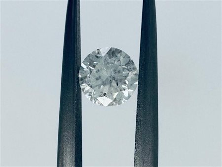 DIAMANTE 0,46 CT COLORE G - I2 - TAGLIO BRILLANTE - CERTIFICATO ID - C30310-2