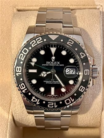 ROLEX GMT MASTER II 116710ln CHROMALIGHT