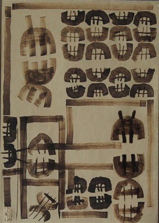 Giuseppe Capogrossi, Superficie CP215, 1950