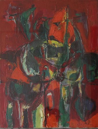 Renato Birolli, Senza titolo, 1957