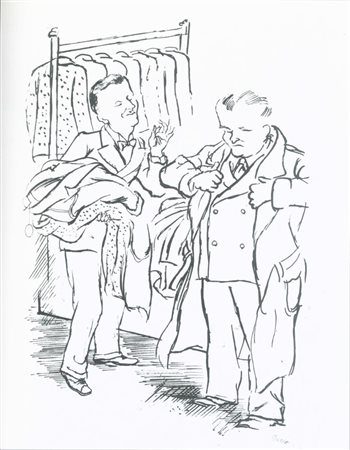 George Grosz, La prova, 1930