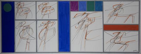 Achille Perilli, Senza titolo, 1966