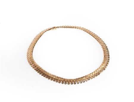  
Girocollo anni '40 in oro giallo 
 cm 40