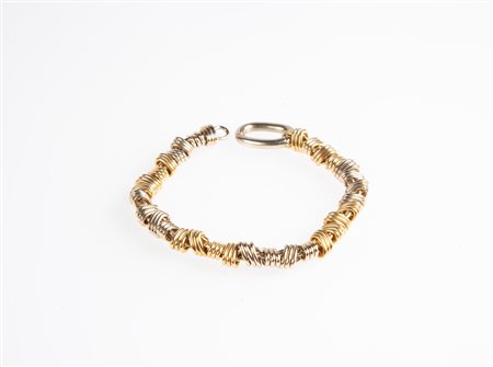  
Pomellato - bracciale in oro a tre colori 
 cm 20