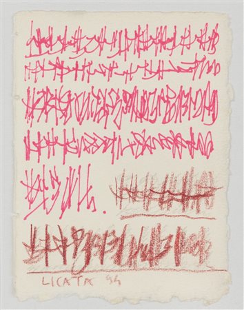 RICCARDO LICATA Senza titolo, 1994