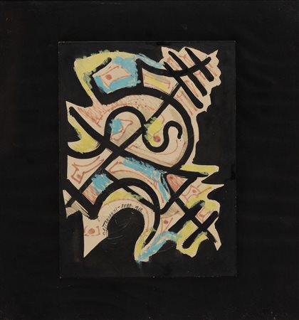 UMBERTO MASTROIANNI Itinerario Zen, 1968