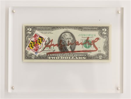 ANDY WARHOL Two Dollars, 1976