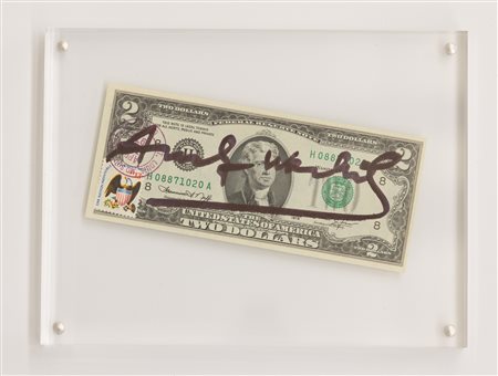 ANDY WARHOL Two Dollars, 1976