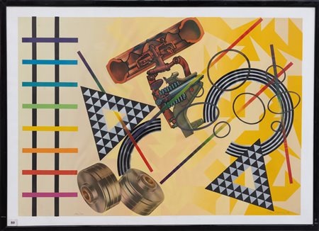 PETER PHILLIPS Senza titolo, 1974