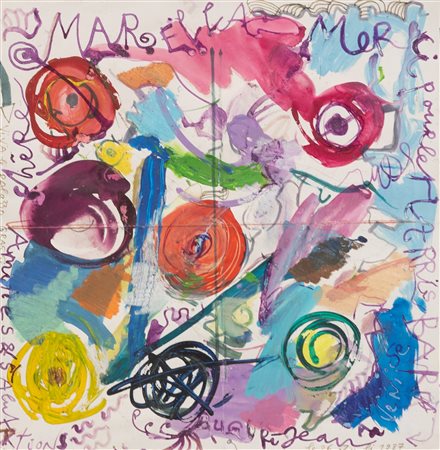 JEAN TINGUELY Senza titolo, 1987