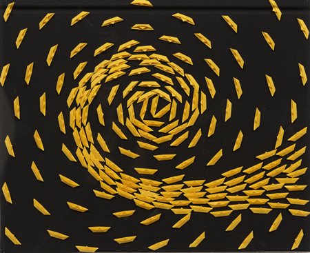 RICCARDO GUSMAROLI Vortice giallo, 2022