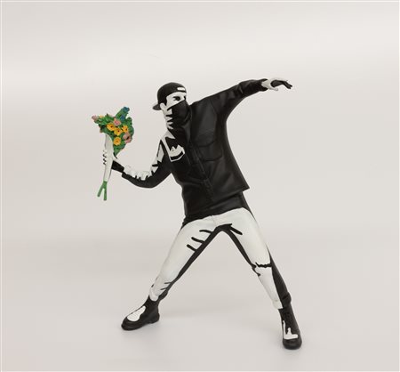 BANKSY Flower Thrower, 2018