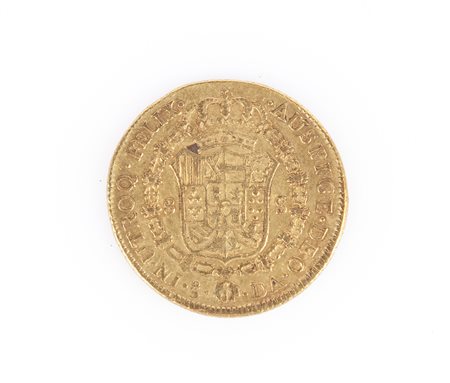8 Escudos Carlo III 1782 So DA Cile - Santiago 26,95 gr.