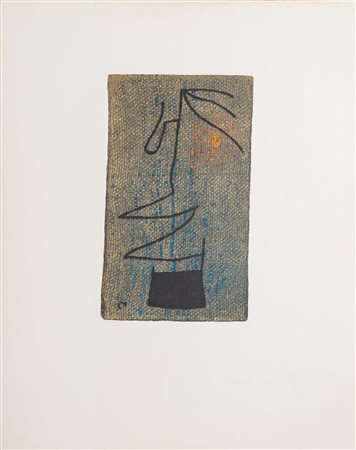 MIRO' JOAN (1893 - 1983) - Femme II/VI.