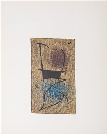 MIRO' JOAN (1893 - 1983) - Femme III/VI.