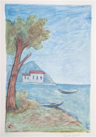 CARRA' CARLO (1881 - 1966) - Senza titolo.