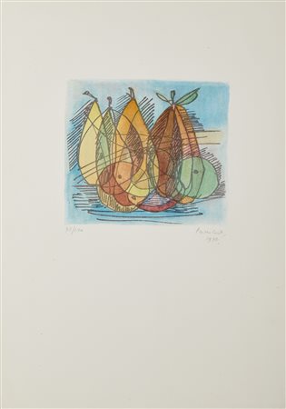 CONTI PRIMO (1900 - 1988) - Natura morta.