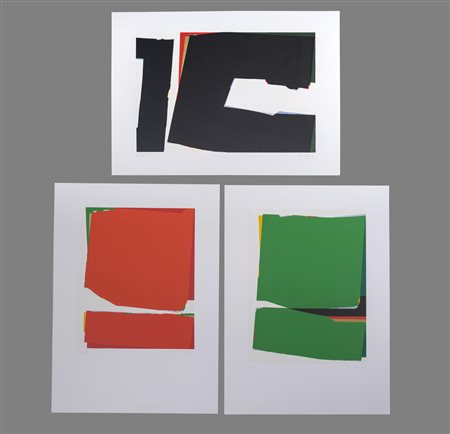 POPE (GIUSEPPE GALLI) (n. 1942) - Lotto composto da n.3 fogli. Senza titolo. .