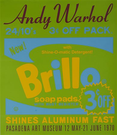 WARHOL ANDY (1928 - 1987) - (ATT.TO). Brillo.