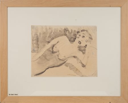 DEL BON ANGELO (1898 - 1952) - Nudo di donna.